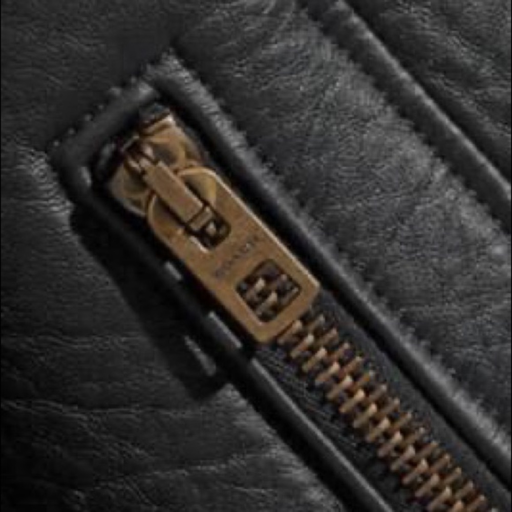 Coach Leather Jacket - Picture 2 of 5